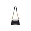 Сумка на плечо Balenciaga Downtown с цепочкой Маленькая Черная 6890581I7BM1090
