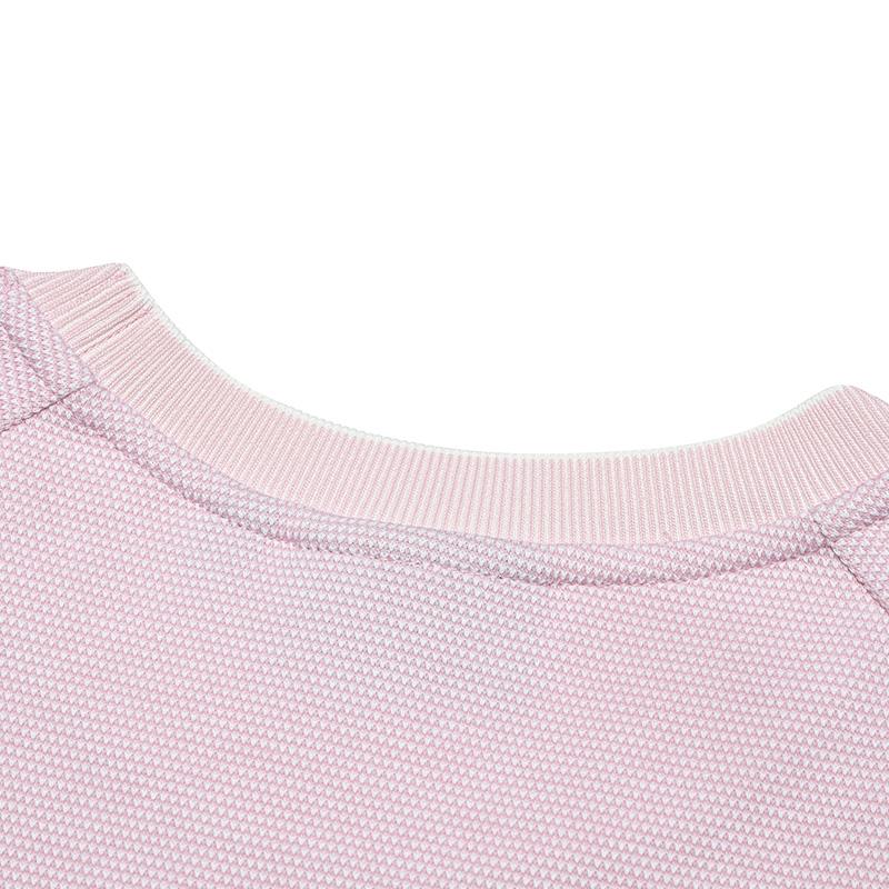 Fila Повседневный Универсальный Вязаный Пуловер Свитшот Женский свитшот Серый Фиолетовый Розовый F11W513209FLP