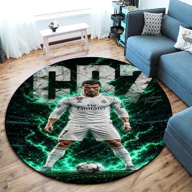 Cristiano Ronaldo Portugal'S Golden Triumph Carpet Home Decor Floor Mats Protective Pad Doormat Christmas Gifts