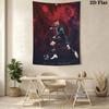 Kylian Mbappé Dream  Wall Hanging Printed Fabric Blanket Decorative Tapestries for Bedroom Living Room Home Decor