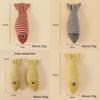 Pet Catnip Fish Chew Toy With Plush Material For Play And Dental Health