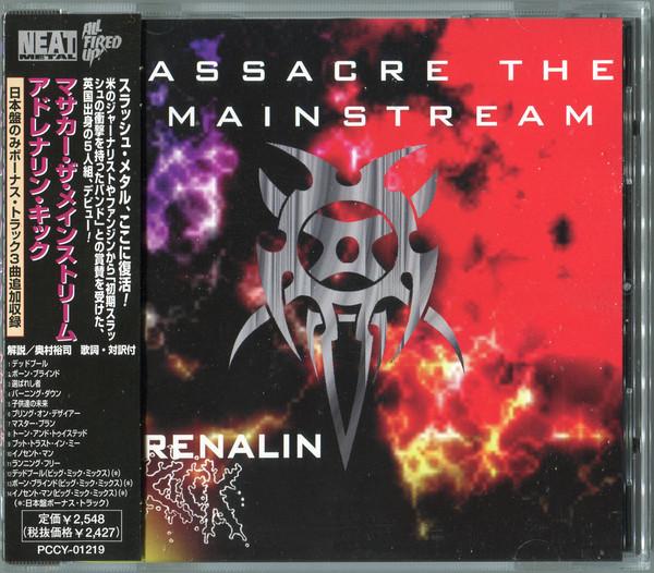 CD ADRENALIN KICK - Massacre the Mainstream PCCY01219 Neat Metal 1998 Япония Рок Б/у
