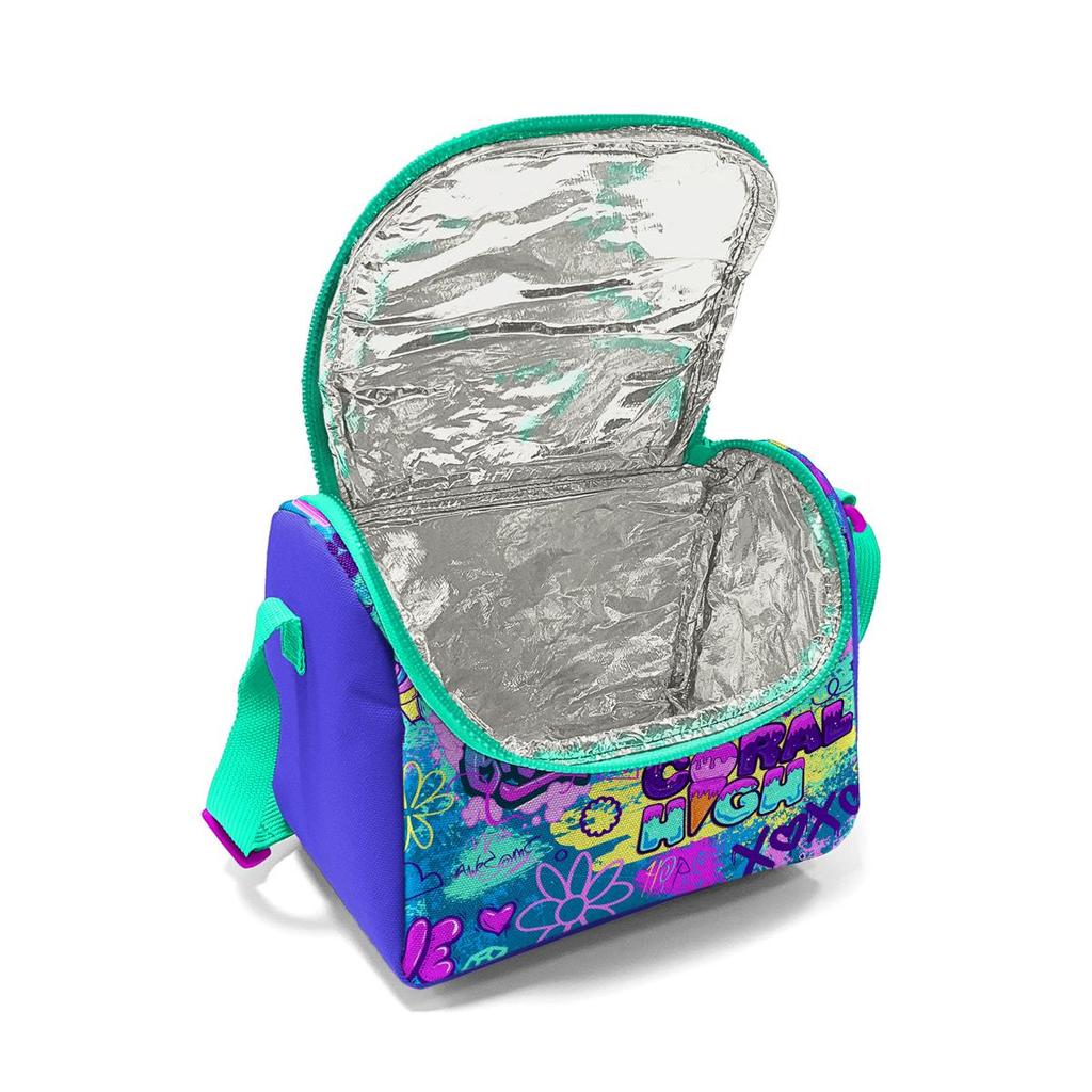 Набор школьных сумок из 3 предметов Coral High Kids лавандового цвета с рисунком граффити SET0114414