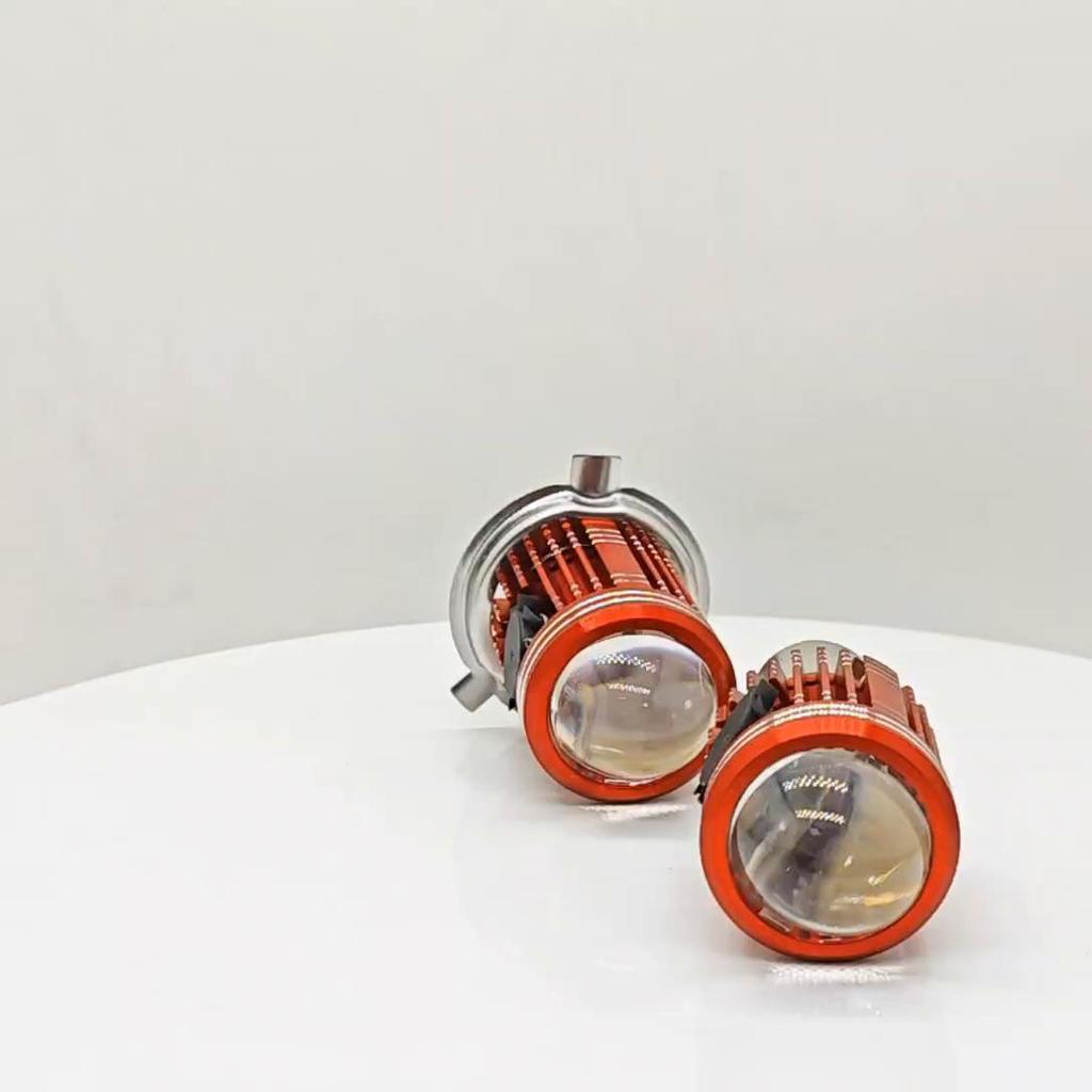 H4 LED Moto BA20D Светодиодные лампы для мотоциклов, линзы CSP, белые, желтые лампы Hi Lo, аксессуары для скутеров