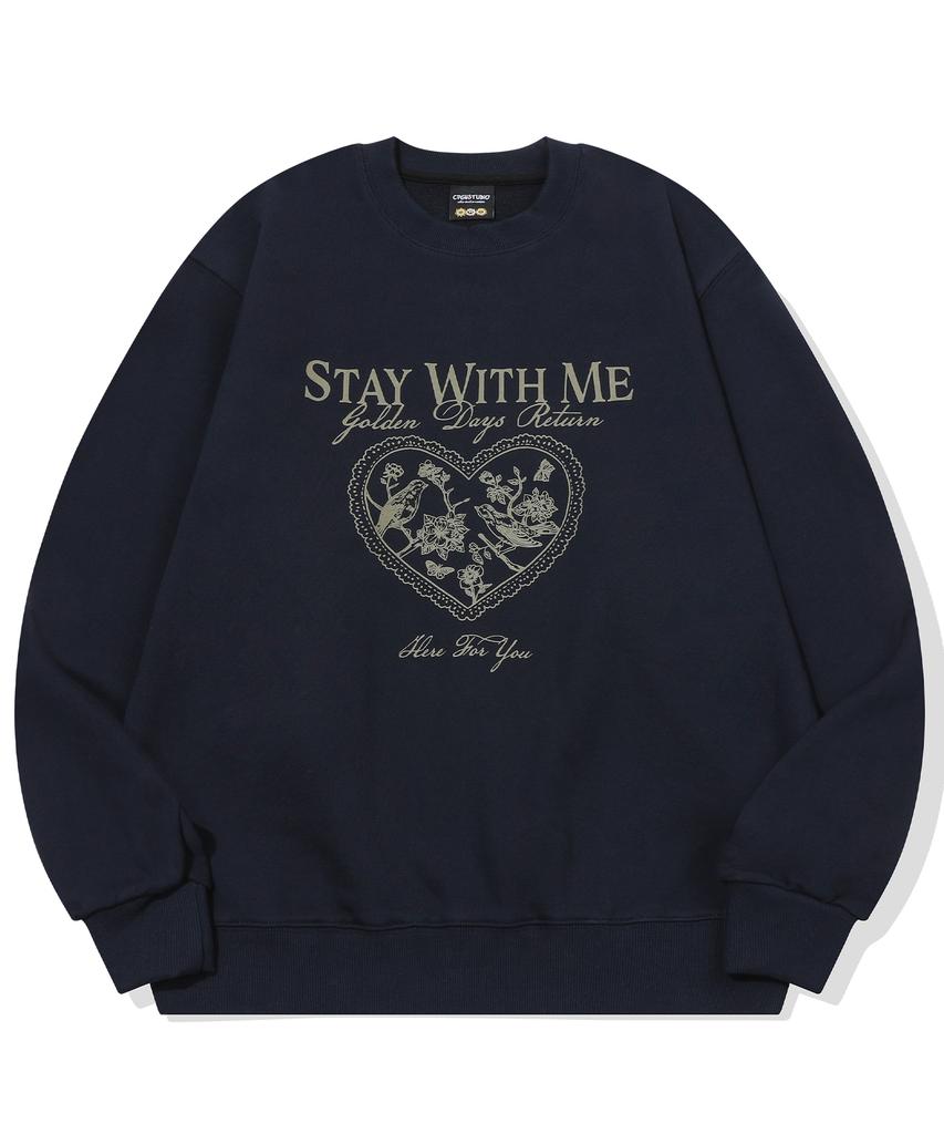 CPGN STUDIO Stay With Me Sweatshirt Navy