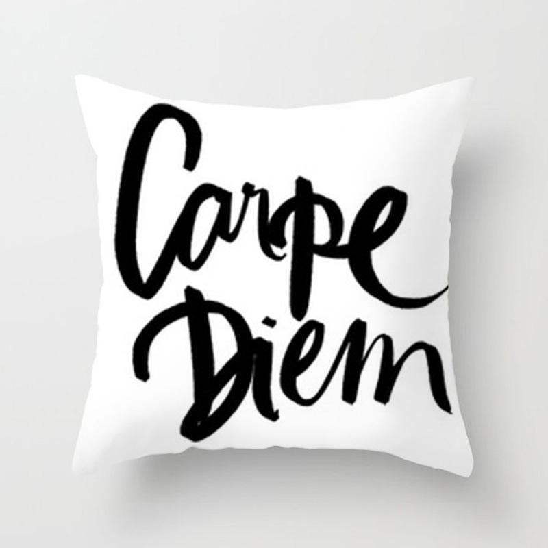 Simple Geometric Sofa Pillowcase Pink Cushion Cover Pillowcase Pillowcase