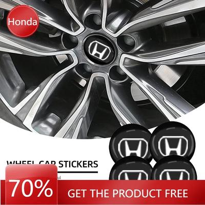 Подходит для автомобиля Новая Honda 56 мм Колпачок ступицы колеса автомобиля Наклейки с логотипом Эмблема диска Стиль автомобиля Для Honda Civci CRV Accord Mugen Prelude F