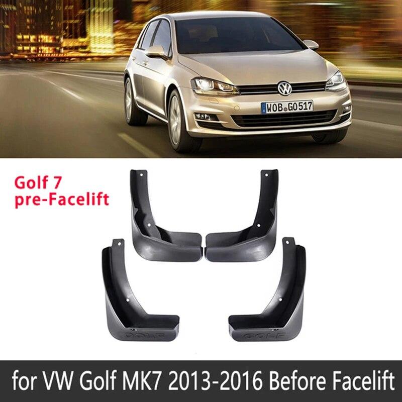 For Volkswagen VW Golf 7 Mk7 VII 5G 2013 2014 2015 2016 2017 2018 Car Mud Flaps Mudguards Splash Guards Fender Accessories
