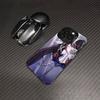 Genshin Impact Коломбина Для iPhone 15 14 13 Plus 17 16 12 11 Pro Max Матовый Цветной Серебряный Роскошный Чехол для Телефона
