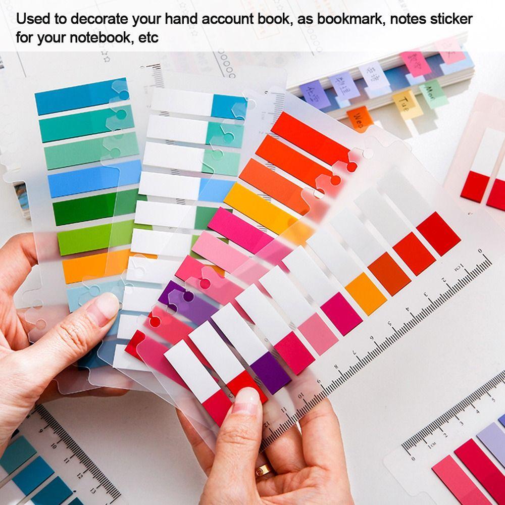 Key Points Office Supplies Tab Strip Label Memo Pad Index Flags Sticky Notes Paster Sticker