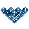 Premium Quality Pip D6 Dice Set for Table Board Gaming - 12mm Mixed Color, Pack of 10