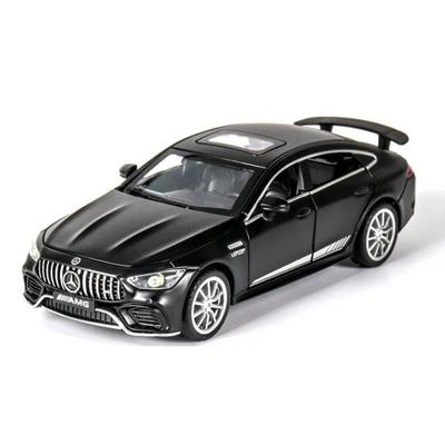 1/32 Mercedes Benz AMG GT63 Спортивный автомобиль Сплав Литой Модель автомобиля Звук Свет Оттягивание Назад Игрушки Украшения Подарок для детей Коллекция