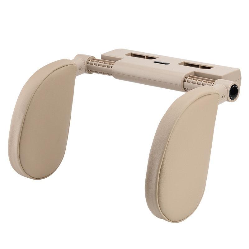 Регулируемая подушка для головы автомобиля, креативные аксессуары для салона автомобиля, боковая детская дорожная подушка для сна, U-образная хлопковая подушка для шеи с эффектом памяти