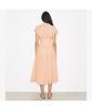 Tolibeochi V-Neck Cotton Dress - Melon