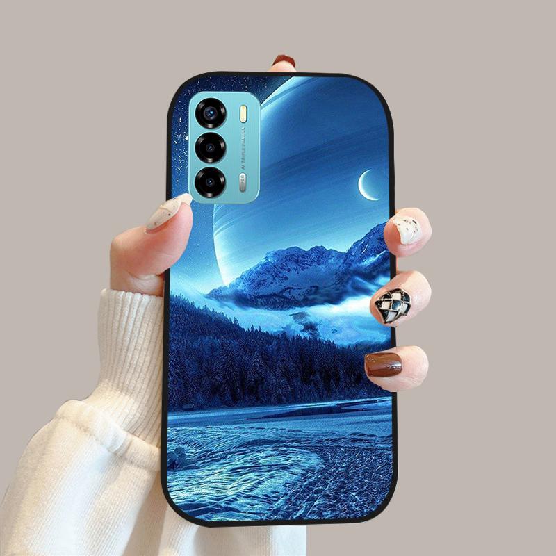 Для ZTE Blade V40 Vita Модный Чехол 8045 Мягкая Силиконовая Задняя Крышка Для ZTE Blade A72 Чехол A 72 4G Телефон Защитный Fundas Para