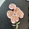 1/5/10Pcs Artificial Palm Flamingo Palm Silk Flower Wedding Flower Arrangement Long Branch Fake Flowers Home Wedding Decoration