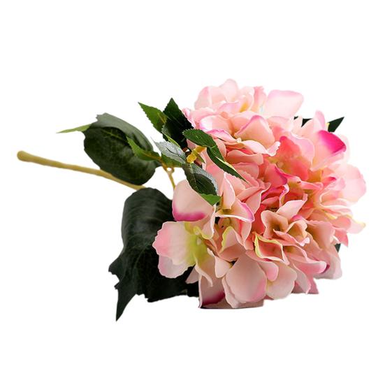 1 шт., искусственная гортензия, устойчивая к выцветанию, реалистичный яркий цвет, аксессуар для фотографии, цветок из искусственного шелка для свадьбы