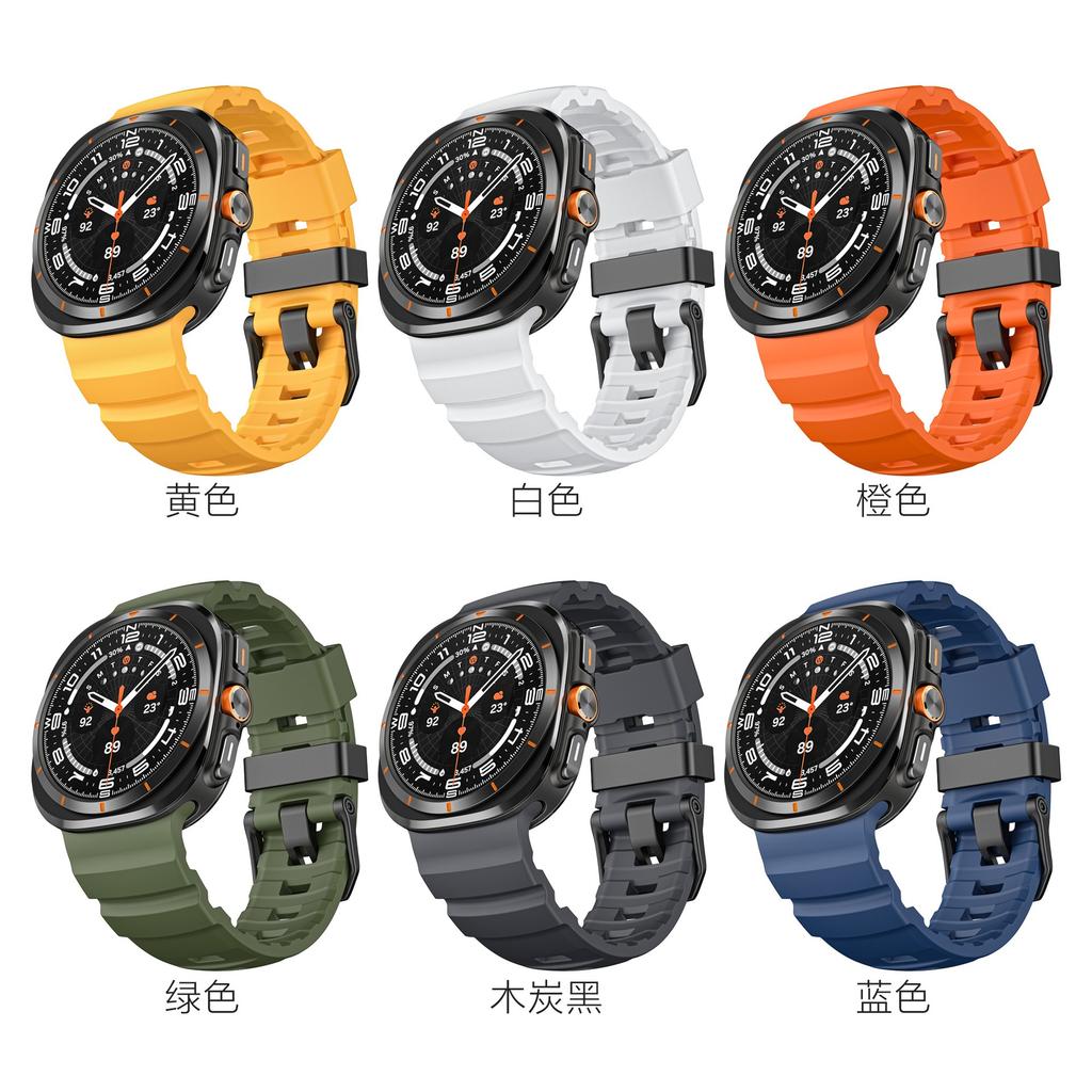 Ремешок ONETTrail Loop для Samsung Galaxy Watch Ultra 2025 47 мм Спортивный силиконовый браслет для Galaxy Watch 8 Ultra 47 мм Дышащий ремешокMN