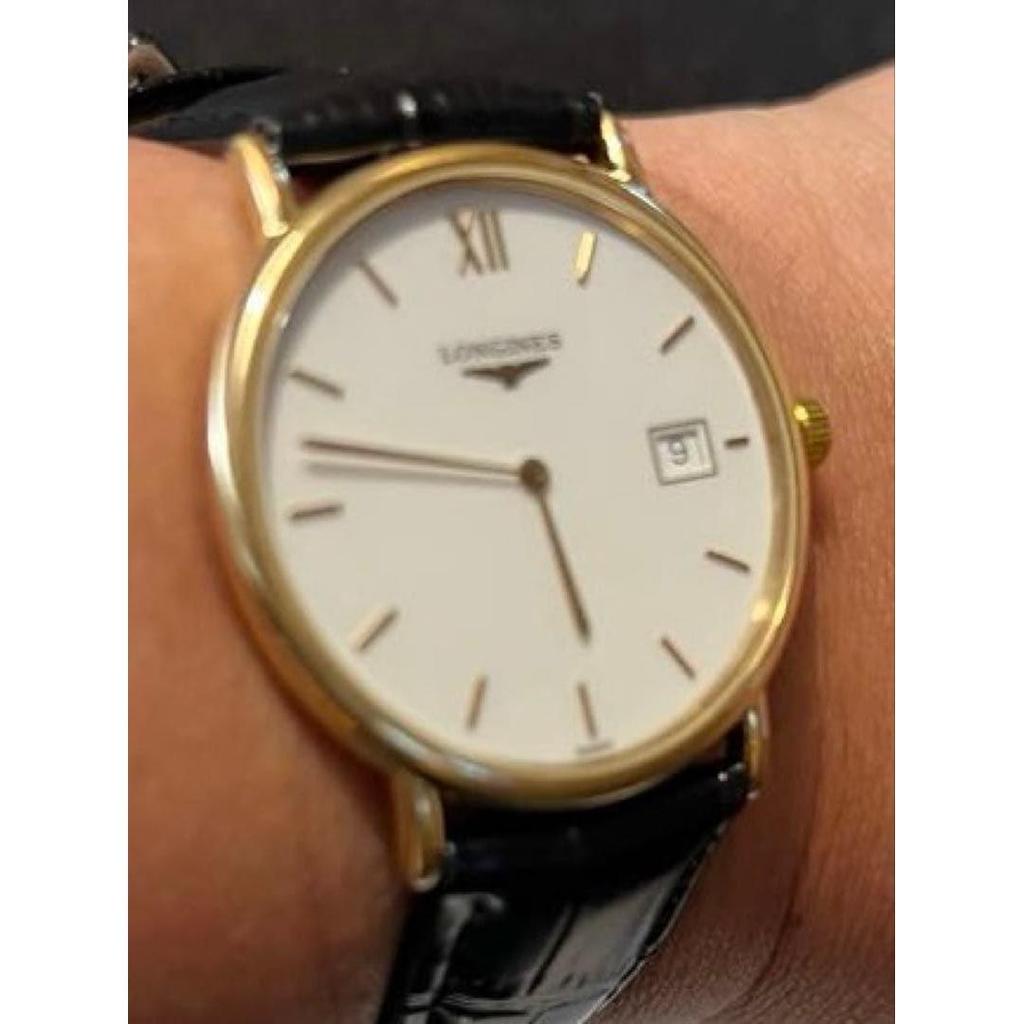Used Longines L4.655.42 Men's Watch White Dial Two Hand Date