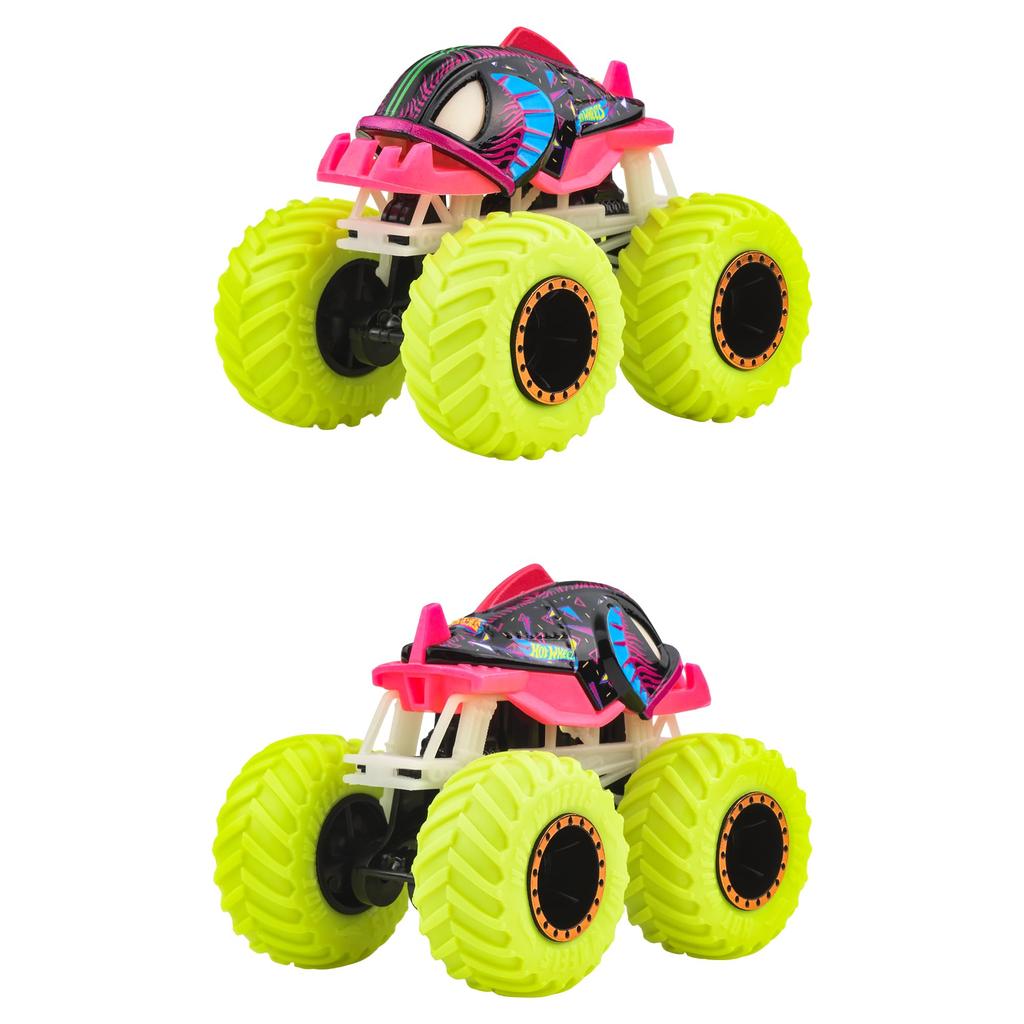Hot Wheels Light-Up! Monster Truck Assortment Vehicle Toys, 6-Car Box Set, Ages 3+, Multi-Purpose, 986C-JFX08