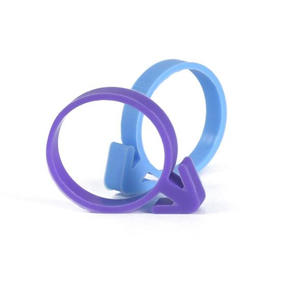 10 шт., зажимы для кондитерских мешков, экологически чистые высокоэластичные силиконовые декоративные фиксаторы для кондитерских мешков для дома