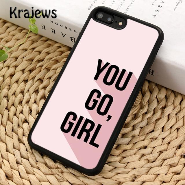 Krajews Pink Girl Boss Soft Phone Case Cover For iPhone 17 Air 16 15 14 plus 11 12 13 pro max coque Fundas