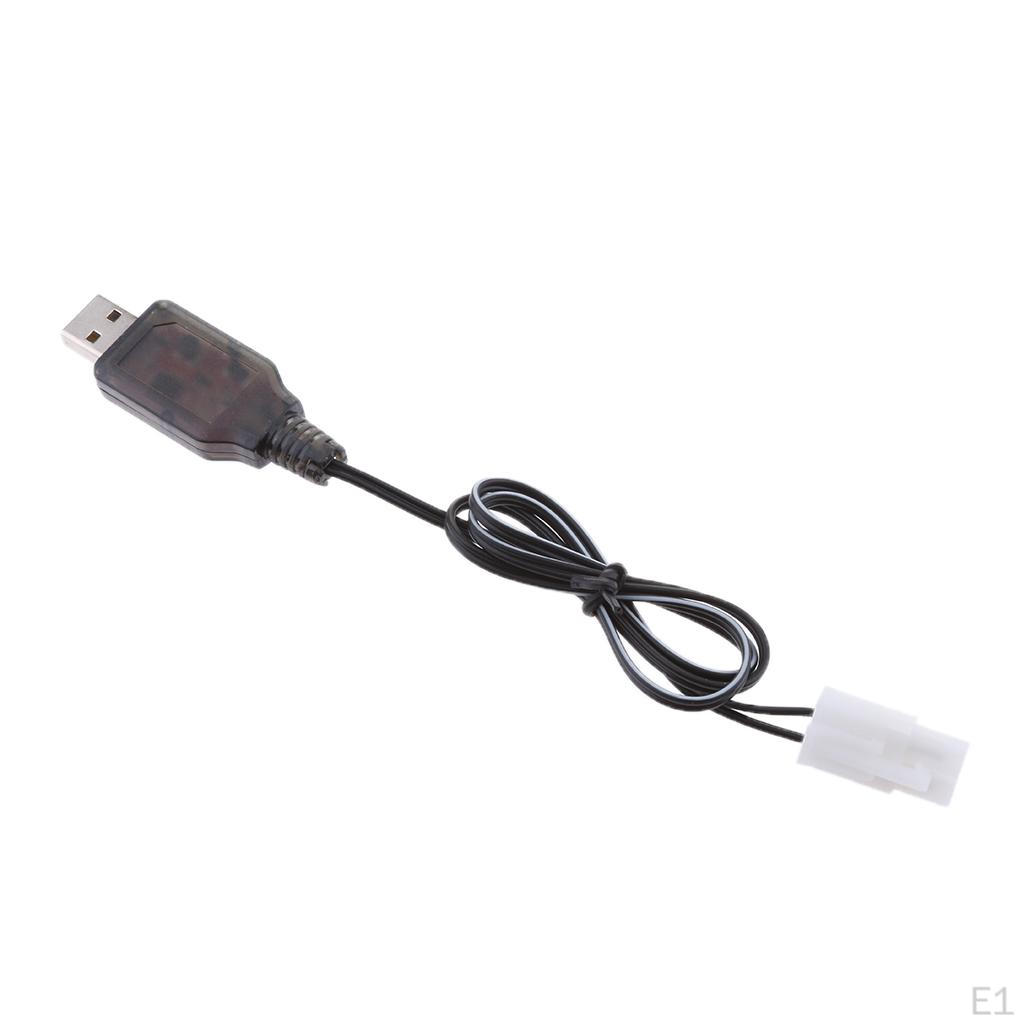 Универсальный 9,6 В USB к L6.2-2P гнездовой разъем NI-MH аккумуляторный адаптер для зарядки аккумулятора для радиоуправляемых игрушек