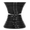 18pcs Camera Lens Filter Step Up & Down Ring Adapter Metal Filter Adapter Ring For All Camera DSLR 37-82 82-37mm Mount