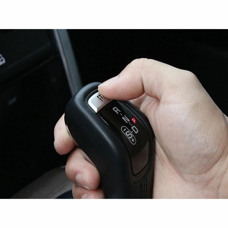 For Range Rover Sport 2014-20 P Gear Patch Cover Trim Silver Aluminum Alloy 1PC