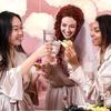 6 шт. винтажных пластиковых бокалов для вина с рельефным изображением подсолнухов в розовом/голубом цвете, 12 унций, подходят для свадебных тостов и вечеринок