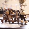 Милая плюшевая кукла Nici Jungle Animal Mini Doll Tiger Lion Elephant Monkey