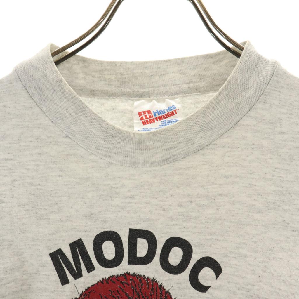 HANES 90s Made In USA Old Short Sleeve HEAVYWEIGHT T-shirt Single Stitch Men's Used