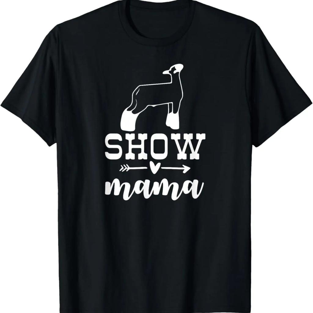 show lamb mom sheep show mama T-Shirt