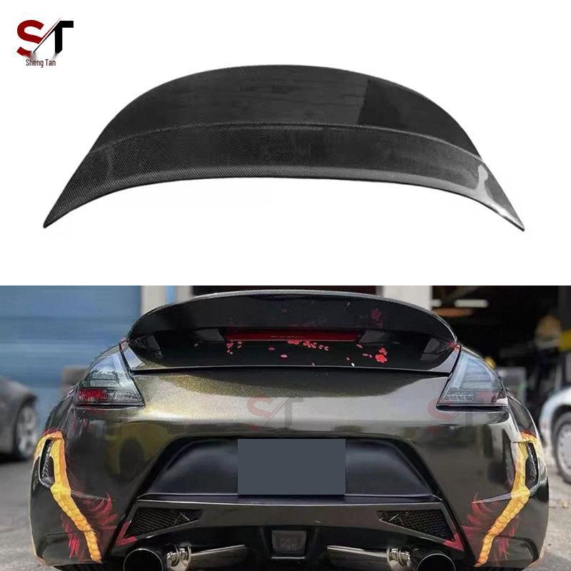 Задний спойлер-крыло-диффузор из карбона в стиле AJT для Nissan 370Z