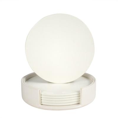 6 шт., круглый термостойкий коврик для чайной чашки, коврик для подставки под напитки, кофейную чашку, стакан, подставка для напитков, декоративный коврик для стола