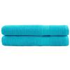 VidaXL Premium Quality Towels 2 Pcs, Shower Towels, Bath Sheets, Guest Toilet Towels, 137461