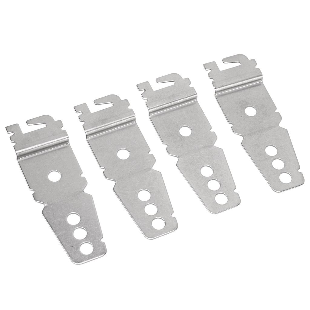 4 шт. Монтажный кронштейн для посудомоечной машины из нержавеющей стали с винтами для крепления посудомоечной машины под столешницей