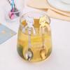 1/4pcs Cute Cat Mini Cat Coffee Spoon Cute Design Ice Cream Spoon  Ice Cream Serving