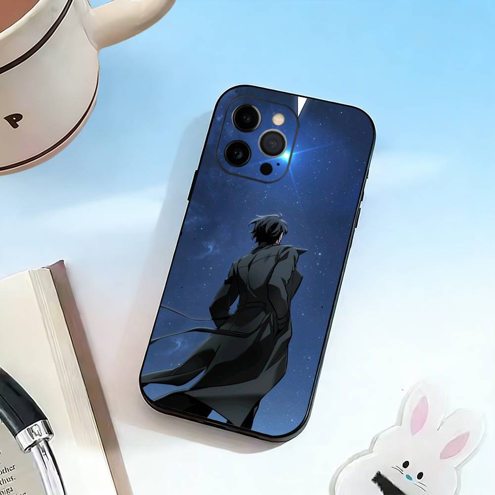 A-Аниме Исекай ORV Чехол для телефона Для iPhone 17,16,15,14,13,12,11 Plus,Pro Max,XS,Мягкий силиконовый Черный чехол