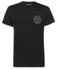 Versace Jeans Couture 73GAHT27 Футболка унисекс с толстым фольгированным V-логотипом