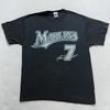 Винтажная футболка Florida Marlins Чемпионы Мира 2003 года Иван Родригес #7 L
