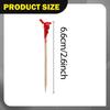 400x Cocktail Picks Appetizer Decorative with Assorted Colors Sticks Skewers for Holiday