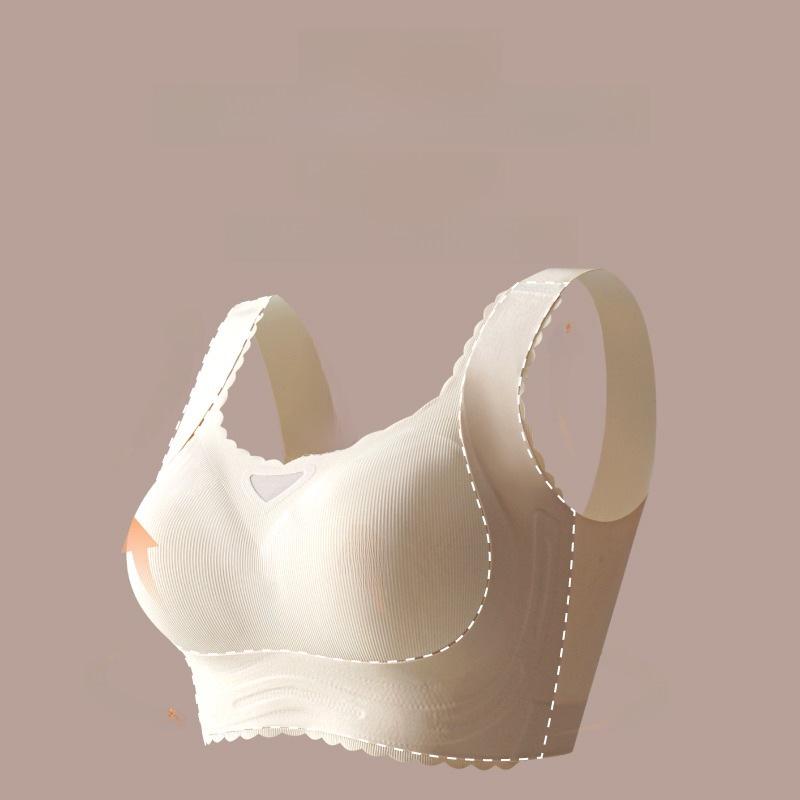 Регулируемый, дышащий, бесшовный бюстгальтер с защитой от провисания для женщин с большой грудью, идеальный для комфорта летом