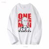 Футболка Saitama One Punch Man d Летний топ XS 4XL с длинным или коротким рукавом винтажная Стираный с принтом Удобная Немного дизайнерская одежда