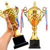 Смешной дизайн Пользовательский трофей Креативная награда Золотые трофеи Металлический трофей Футбольное соревнование