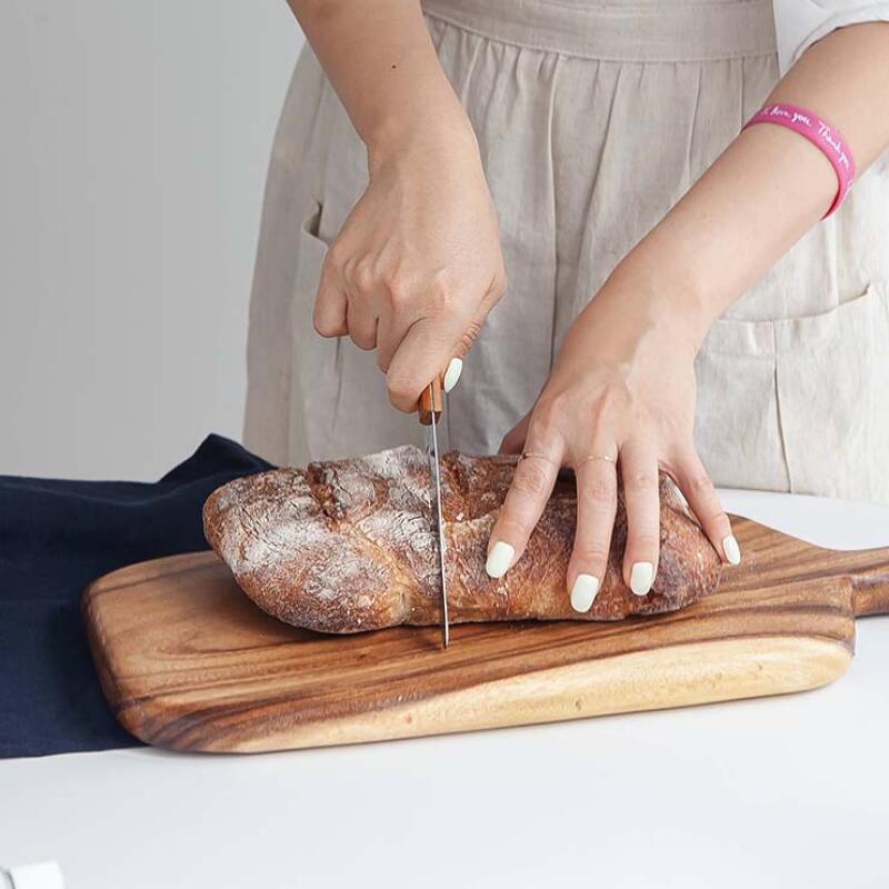 Nicott Wood Bread Knife