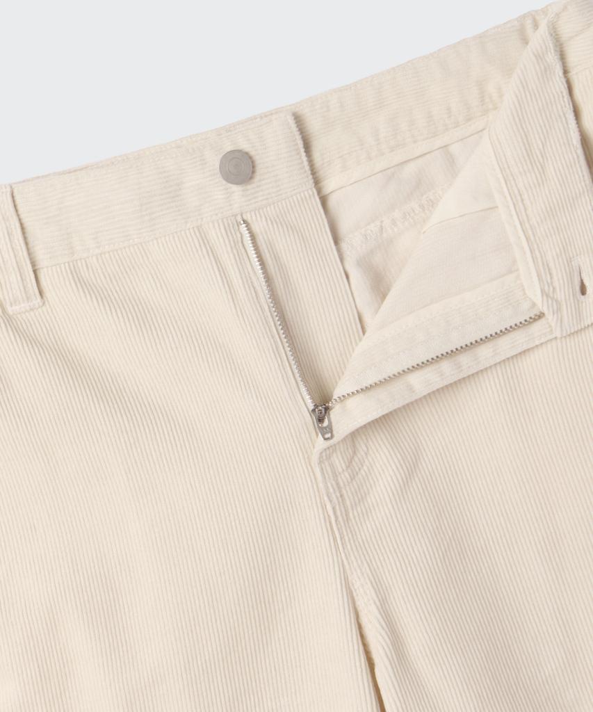 MUSINSA STANDARD WOMAN 11W Corduroy Wide Carpenter Pants [Cream]