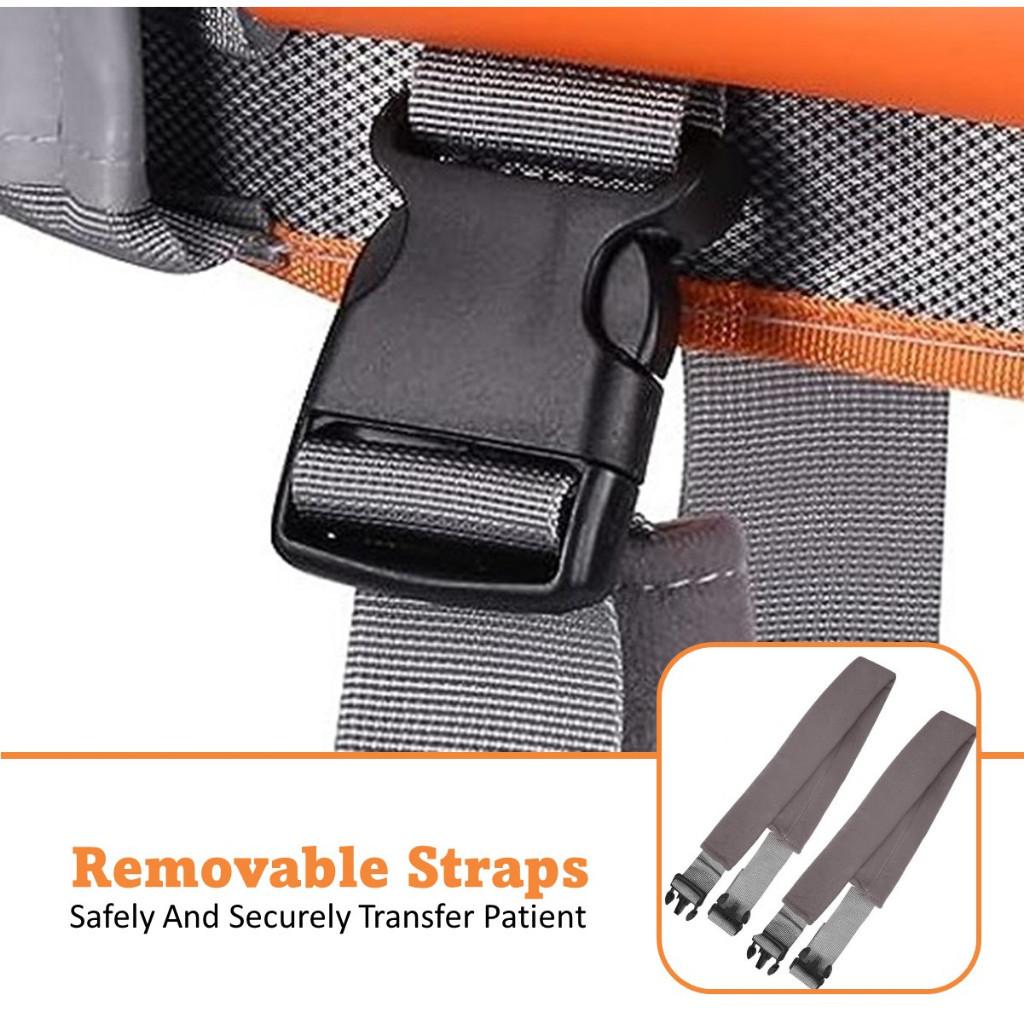 Оранжевый ремень для переноса походки, вспомогательное устройство для безопасной ходьбы, ремень для переноса походки для пациентов, медицинские принадлежности для передвижения