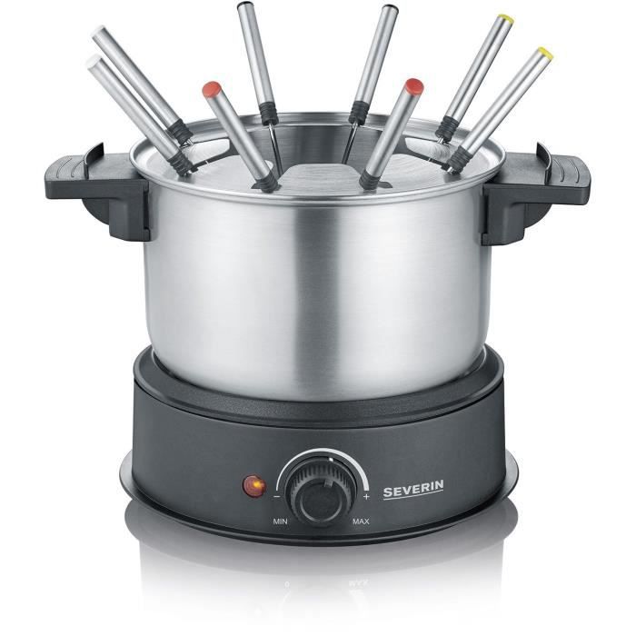 SEVERIN Fondue - FO2473 - Capacity 1.4L - Up To 8 People - Adjustable Thermostat - 1500W