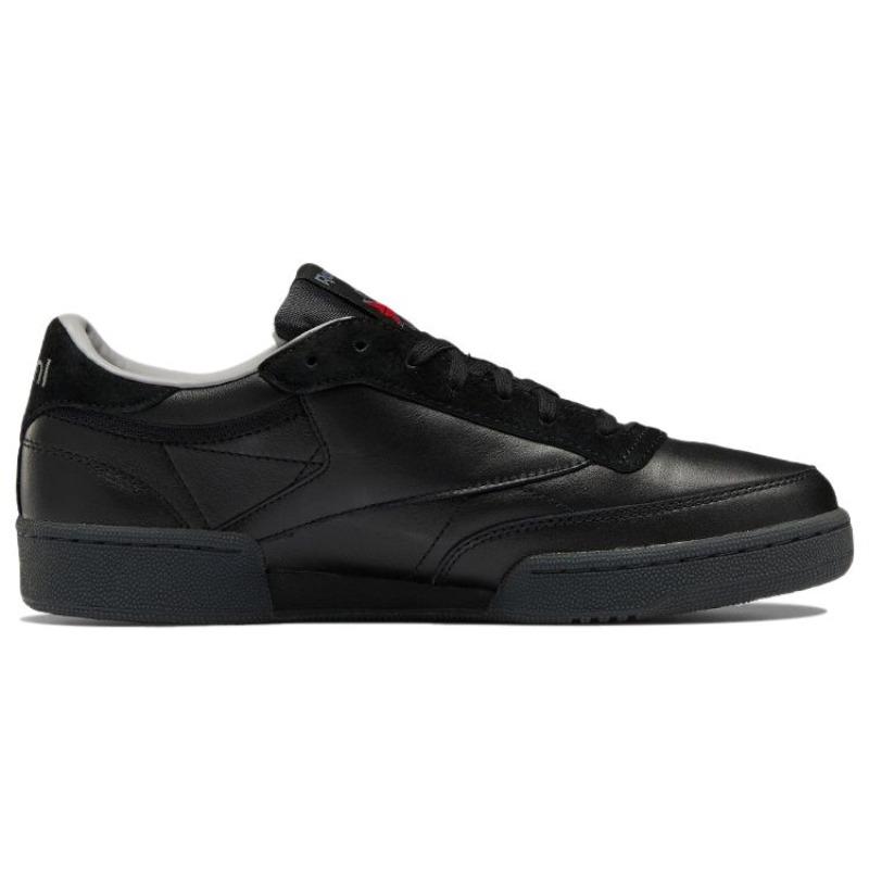 Vainl Archive X Reebok Club C Серия Модные Повседневные Низкие Скейт-Кроссовки Унисекс Черный GW1070